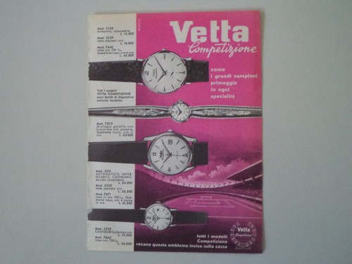 Advertising pubblicità 1961 - advertising,