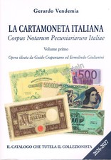 CATALOGO BANCONOTE LA CARTAMONETA ITALIANA 2026/2027 CRAPANZANO GIULIANINI VEND.