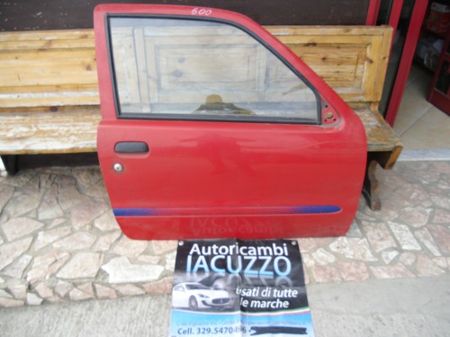 Porta sportello rosso fiat - porta, dx