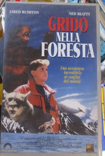 Grido nella foresta vhs - foresta,