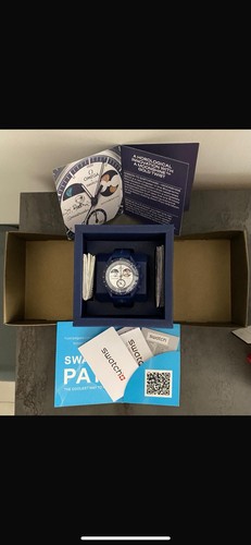 Swatch omega moonswatch - x,