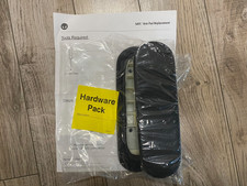 Nuova coppia braccioli in vinile OEM per sedia da ufficio Herman Miller Celle - nero