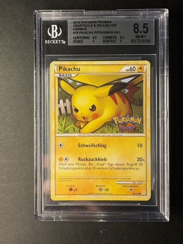 Pokémon pikachu 123 bgs - 78/123,