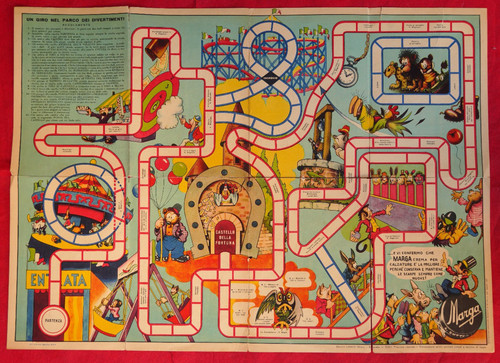 Gioco percorso giro nel - gioco,