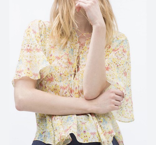 Top blusa zara - top,