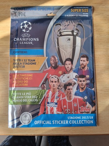 Album champions league 2017 - album, 2017-18