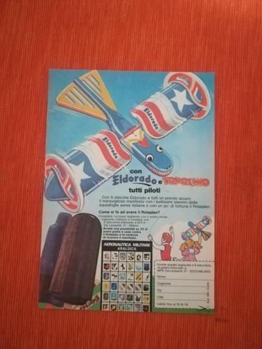 Pubblicita cartacea originale - pubblicita',