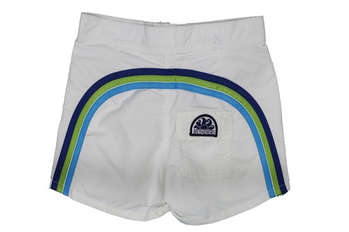 Boardshorts bambino bianco - da,