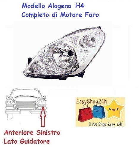 Faro anteriore per - h4,