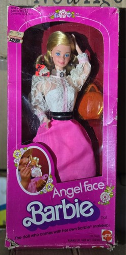 Barbie angel face - mattel, 80's