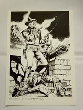 TEX STAMPA AUTOGRAFATA di MAURIZIO DOTTI TORINO COMICS 2014 NUOVA