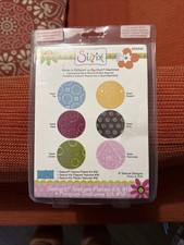 Sizzix Texturz Kit Piastre Texture 6 per Goffratura e Texture 655892