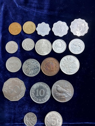 Malta set monete 19 pz - set,