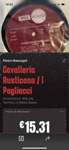 Cavalleria rusticana - cavalleria, i
