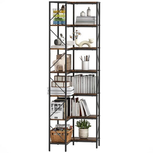 Homcom libreria angolare - homcom,