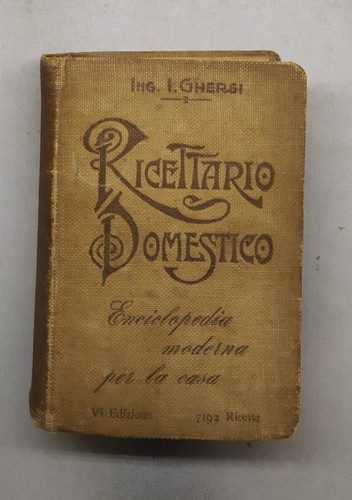 Ricettario domestico i - ricettario,