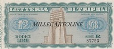 Lotteria 1938 - ,
