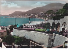 GRIMALDI - IMPERIA - DOGANA E VISTA DI MENTONE - VIAGG. -82790-
