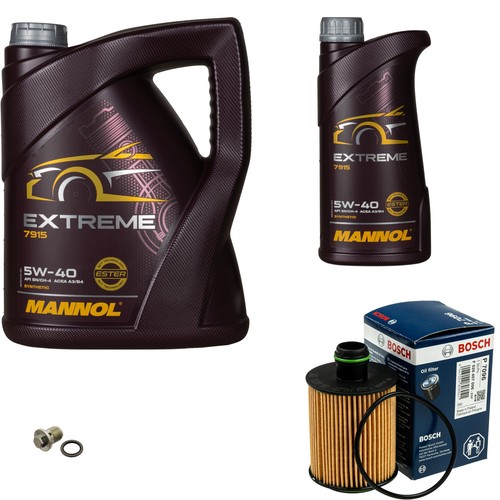 Filtro olio bosch mannol - olio,