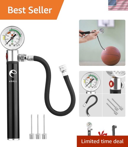 Ball pump with pressure gauge - pump,