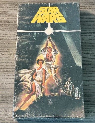 Star wars new hope - star, vhs