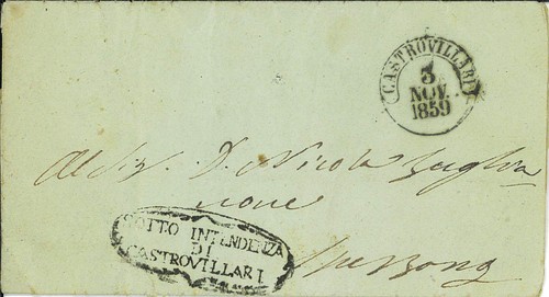 Lettera franchigia con - lettera,
