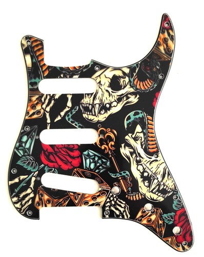 Pickguard vintage flash tatoo - vintage,