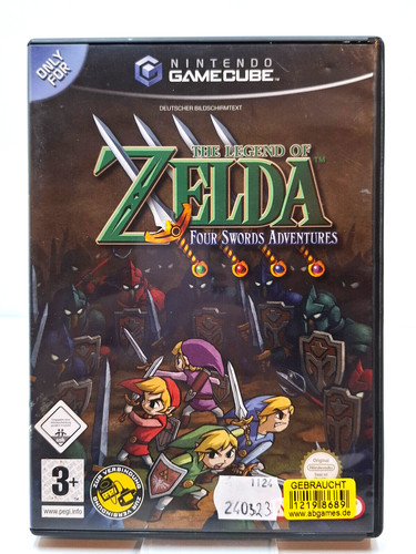 Legend zelda four - gc, zelda: