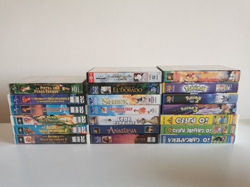 Vhs originali cartoni animati - vhs,