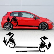 Adesivi stickers fiat grande - adesivi,