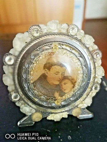 Antico quadretto con immagine - antico,