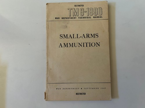 Small arms ammunition tm - ,