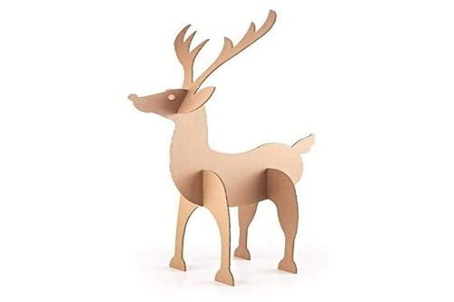 Renna cartone natale - di,