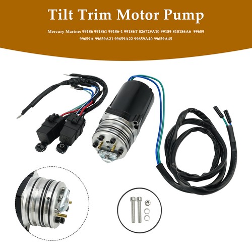 Pompa motore tilt trim - , per
