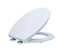 SEDILE WC COPRIWATER CHIUSURA RALLENTATA TAVOLETTA DUROPLAST 45,5X38CM CHICAGO