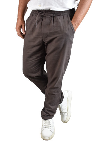 Pantalone lino uomo di - lino,
