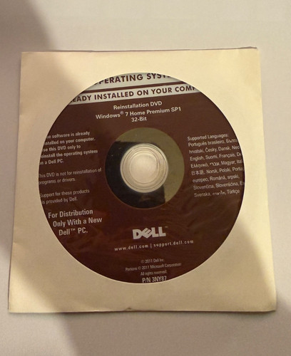 Dell dvd reinstallazione - dell, di
