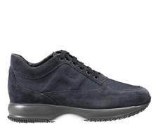HOGAN uomo Interactive Camoscio/tela blu SCONTO 30%
