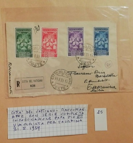62a vaticano 1939 - 62a,