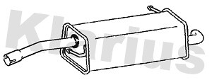 Scatola klarius con tubo - scatola, di