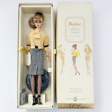 Barbie Silkstone Secretary BFMC 2007 edizione limitata NRFB bambola etichetta oro