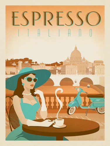Poster espresso italiano - poster,