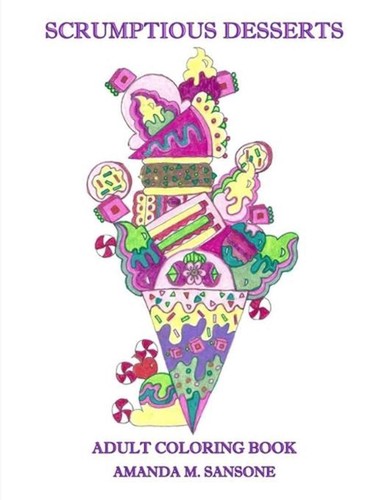 Scrumptious desserts adult - scrumptious, desserts: