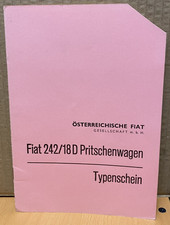 Typenschein Certificato