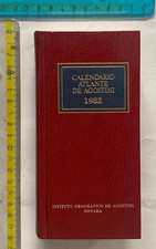 1982 CALENDARIO ATLANTE DE AGOSTINI DEAGOSTINI SPEDIZIONE CORRIERE SDA INCLUSA