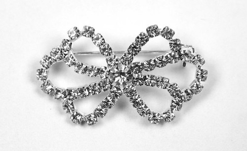 Spilla papillon fiocco - fiocco, con