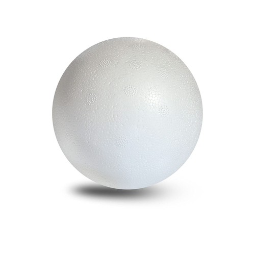 Sfera polistirolo 15 cm - polistirolo,