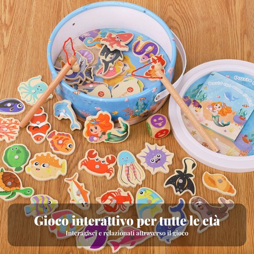 Gioco pesca magnetico - gioco, in