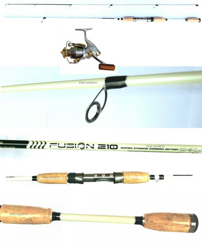 Kit canna pesca spinning - kit,