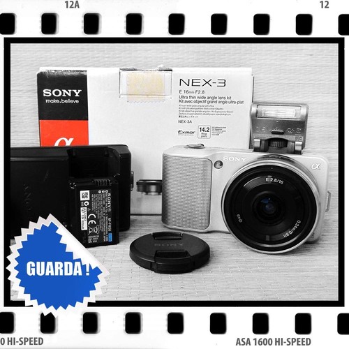 Sony nex con ottica - sony, 3